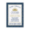 First Birthday Time Capsule in Blue and Gold