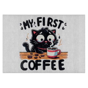 First Black Coffee Adventure Cutting Board