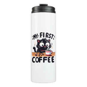 First Black Coffee Adventure Thermal Tumbler