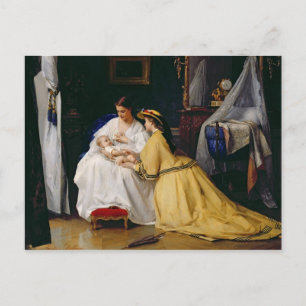 First Born, 1863 Postcard