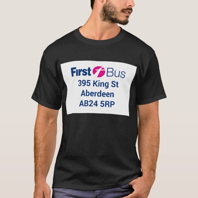First Bus T-Shirt  (Front)