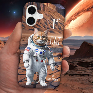 First Cat on the Moon Funny Cat