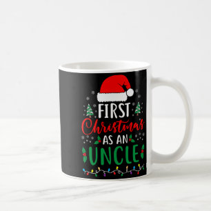 First Christmas As An Uncle New Parents Xmas Match Coffee Mug