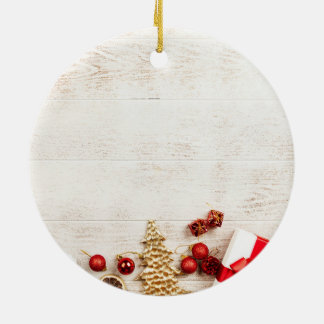 First Christmas as Grandparents Ceramic Ornament