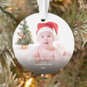 First Christmas as Grandparents Christmas family Ornament