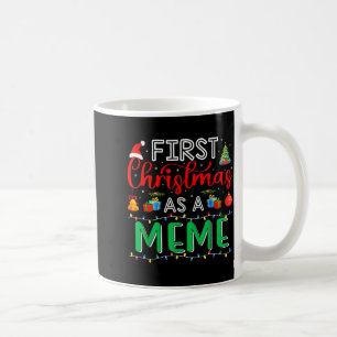 First Christmas As Meme Family Matching New Meme Coffee Mug