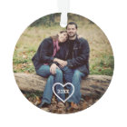 First Christmas as Mr. & Mrs. Photo Ornament