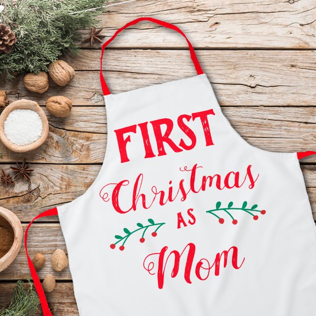 First Christmas as mum Apron (Creator Uploaded)