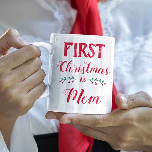 First Christmas as Mum Coffee Mug (Creator Uploaded)