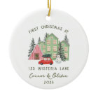 First Christmas at New Home Personalised Address