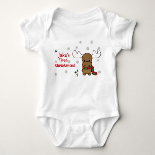 First Christmas Baby Bodysuit