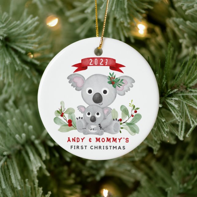 First Christmas Baby & Mummy Ornament (Tree)