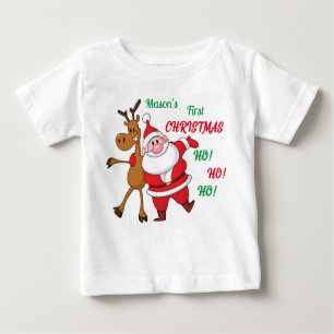First Christmas baby T-shirt
