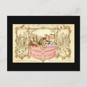 First Christmas Card - John C Horsley - 1843