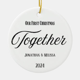 First Christmas Engaged Ornament