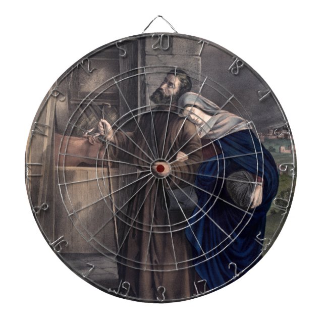 First Christmas Eve Dartboard (Front)