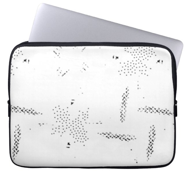 First Christmas Gift | Engaged Couple Keepsake Laptop Sleeve (Front)