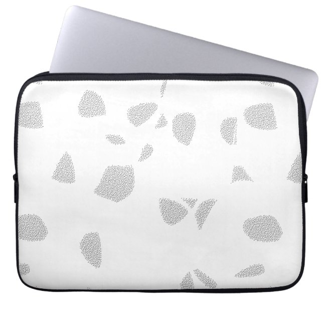 First Christmas Gift | Engaged Couple Keepsake Laptop Sleeve (Front)