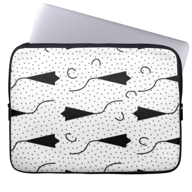 First Christmas Gift | Engaged Couple Keepsake Laptop Sleeve (Front)