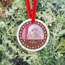 First Christmas Grandparents 2-Photo Keepsake