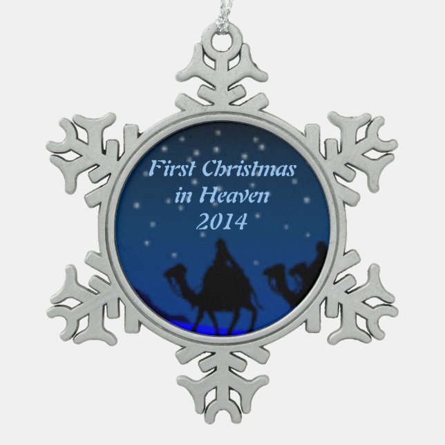 First Christmas in Heaven 2014 Ornament (Front)