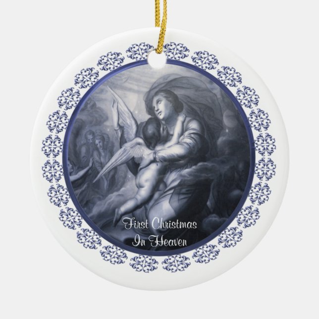 First Christmas in Heaven ornament (Front)