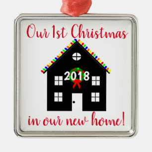 First Christmas In New Home Christmas Ornaments