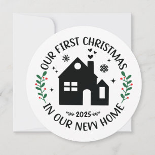 First Christmas In New Home Personalised Christmas