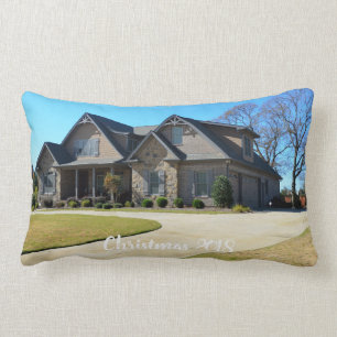 First Christmas in our new home, photo pillow