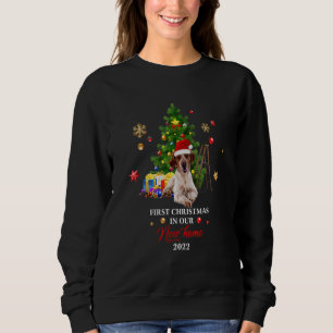 First Christmas In Our New Home Xmas Beagle Dog Sweatshirt