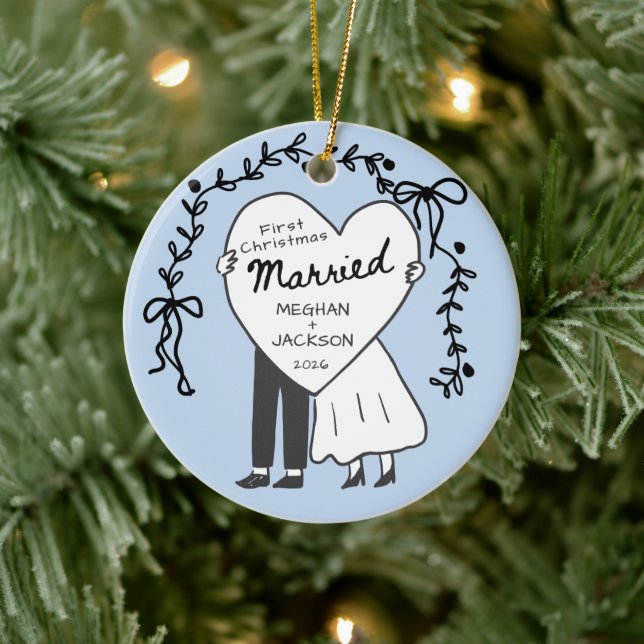 First Christmas Married Ornament (Tree)