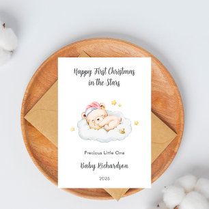 First Christmas Miscarriage Baby Loss Remembrance Holiday Card