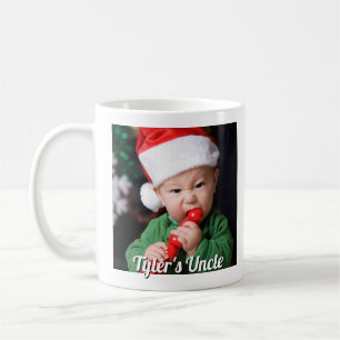 First Christmas Photo Uncle Coffee Mug