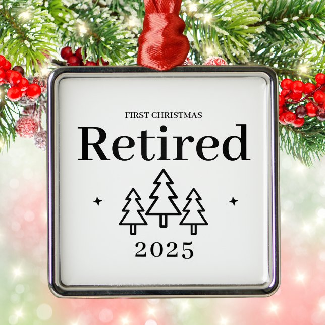 First Christmas Retired Keepsake Retirement Metal Ornament (First Christmas Retired Retirement Keepsake Metal Ornament
)