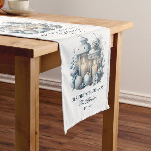 First Christmas Together Short Table Runner
