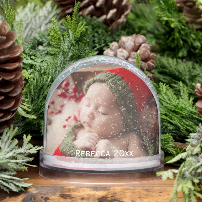 First Christmas winter berries Snow Globe (Winter)