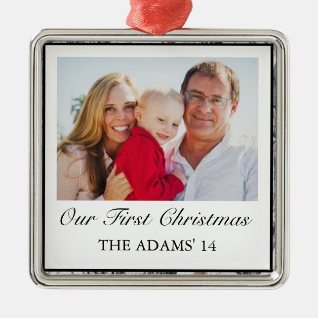 First Christmas Winter Camo Ornament (Front)