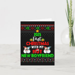 First Christmas With My Hot New Boyfriend 2025 Cou Card