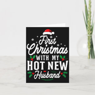 First Christmas With My Hot New Husband Xmas Gift Card