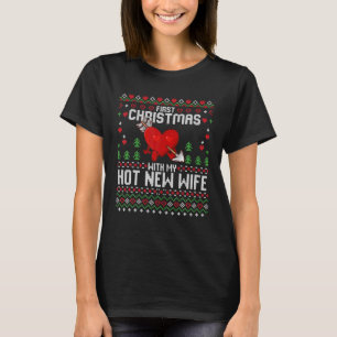 First Christmas With My Hot New Wife Sweater Ugly