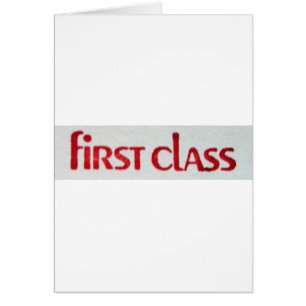 FIRST CLASS