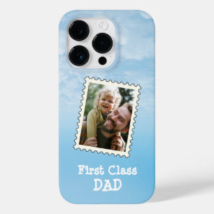 First Class DAD Best Dad Ever modern custom photo Case-Mate iPhone 14 Pro Case