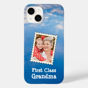 First Class Grandma Best Grandma Ever custom photo Case-Mate iPhone 14 Case