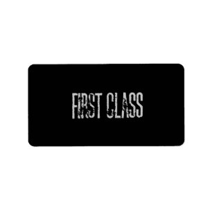 First Class Labels