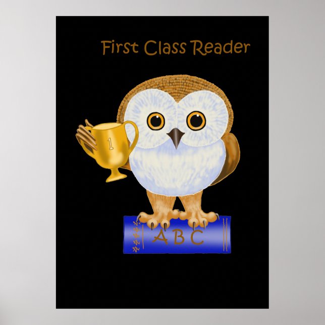 First Class Reader Poster (Front)