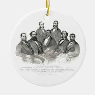 First Coloured Senator and Representatives Ceramic Ornament