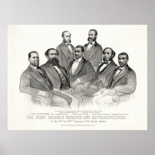 First Coloured Senator and Representatives Poster