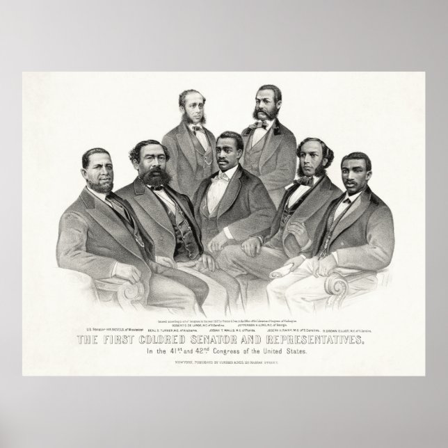 First Coloured Senator and Representatives Poster (Front)