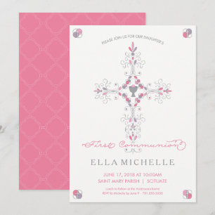 First Communion - 1st Holy Communion Invitation