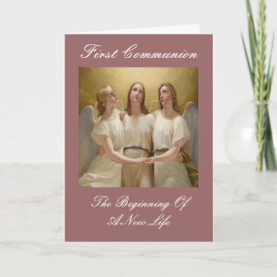 first communion card